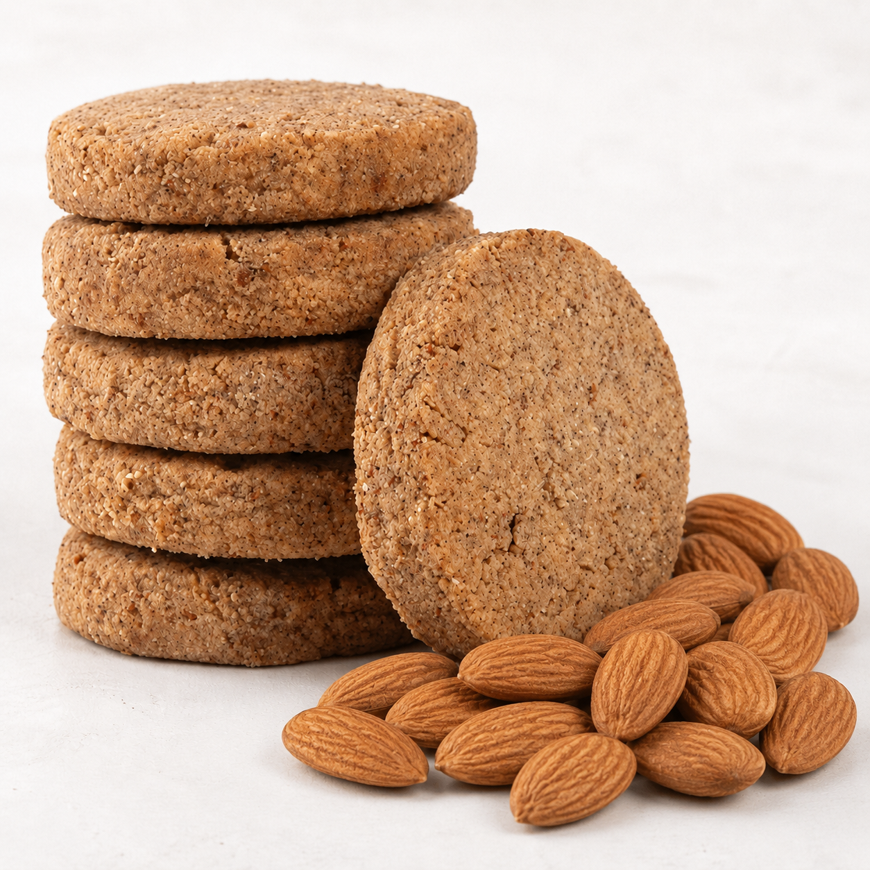 Badam Biscuits Palm Jaggery Almond Biscuit - Image 1