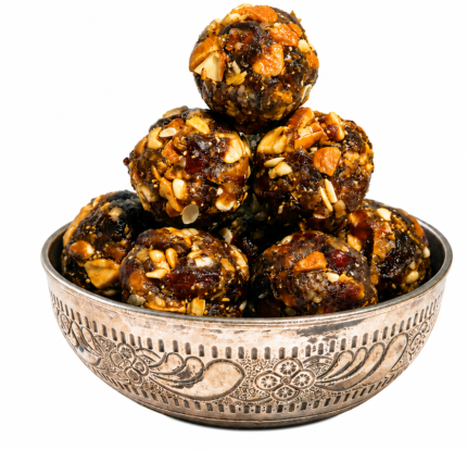 DRY FRUIT LADDU WITH HONEY -NO SUGAR