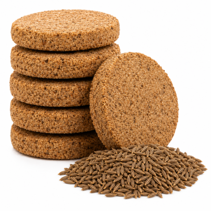 Palm Jaggery Cumin seeds Biscuit