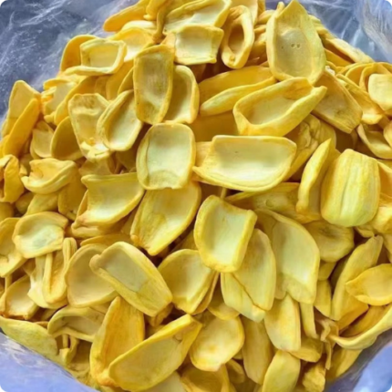Vacuum fried jackfruit chips