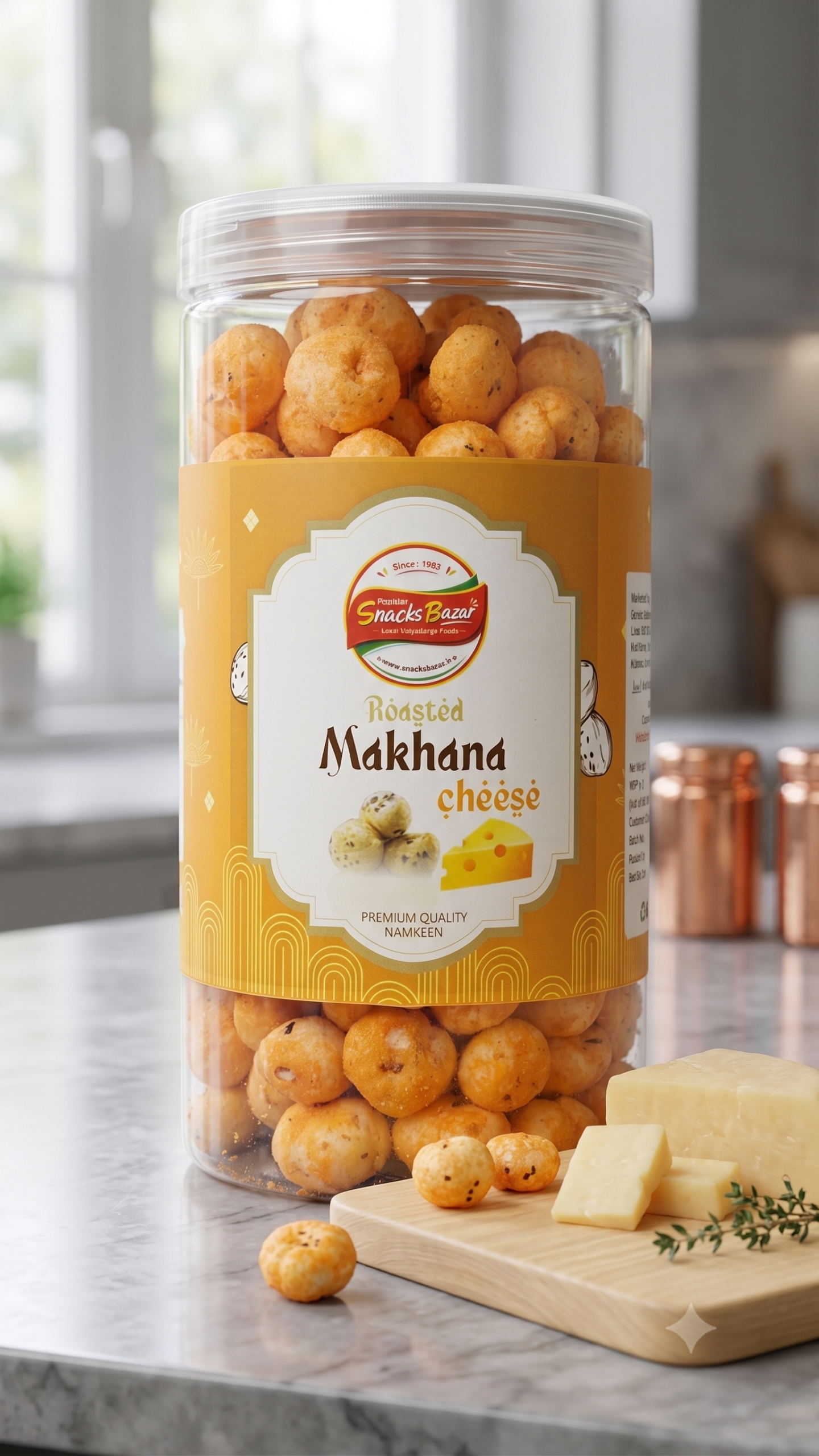 CHEESE1 cheese makhana - Image 1